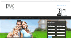 Desktop Screenshot of emacloans.com